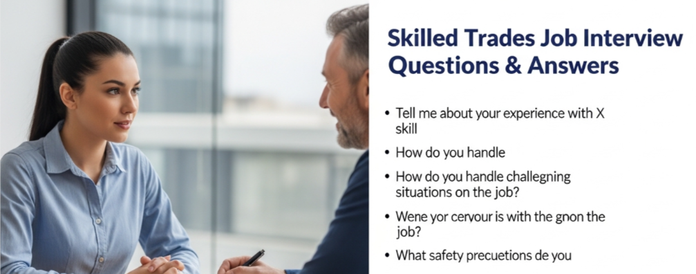 Skilled Trades Job Interview Questions & Answers